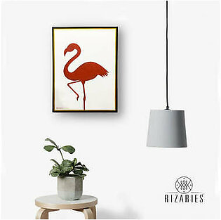 Flamingo Handmade Canvas Painting