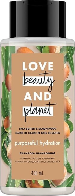 Love Beauty And Planet Shampoo Shea Butter & Sandalwood 400Ml