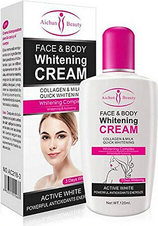 Aichun Beauty Face And Body Whitening Cream 120 Ml