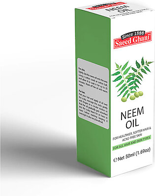 Saeed Ghani - Neem Oil 50Ml