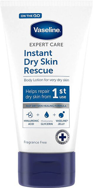 Vaseline Body Lotion Instant Dry Skin Rescue 75Ml