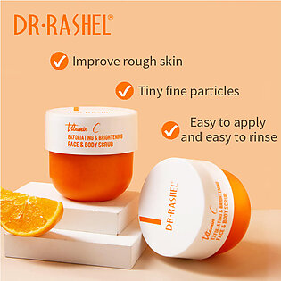 Dr Rashel Vitamin C Exfoliating & Brightening Face & Body Scrub 250Gm