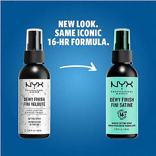 NYX Cosmetics Makeup Setting Spray - 02 Dewy Finish Long Lasting