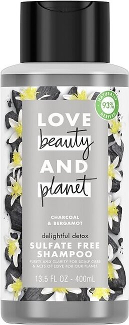 Love Beauty And Planet Shampoo Charcoal & Bergamot 400Ml