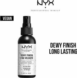 NYX Cosmetics Makeup Setting Spray - 02 Dewy Finish Long Lasting