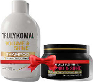 Truly Komal Keratin Complex Shampoo Repair & Shine Hair Mask