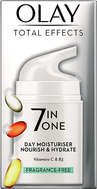 Olay Total Effects 7-In One Day Moisturiser Nourish And Hydrate, 50Ml