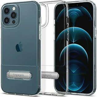 Spigen iPhone 12 Pro Max Slim Armor Essential Phone Case – Crystal Clear