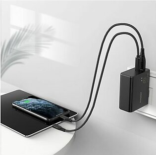 Tronsmart WPB01 2 in 1 Travel Charger 5000mAh Power Bank with Dual USB, Foldable US Plug with UK, EU, AU