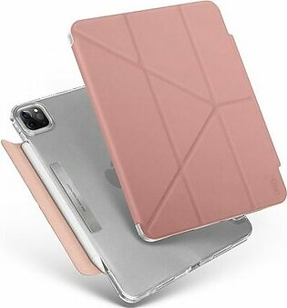 UNIQ CAMDEN iPad Pro 11″ (2021/2020) / iPad Air 4 10.9″ (2020) Antimicrobial Case – Peony (Pink)