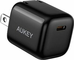 AUKEY PA-B1 Pro Foldable Plug Fast Charger iPhone 12 / 12 Mini /12 Pro / 12 Pro Max 20W Power Delivery 20W iPhone Charger