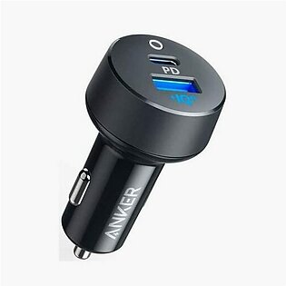 Anker PowerDrive PD+ 2 35W Car Charger – Black/Gray