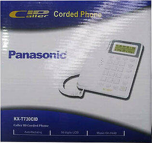 Panasonic Corded Telephone KX-T730 CID [IP][1Pc]