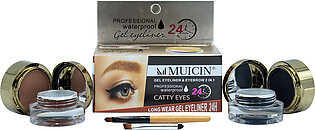 MUICIN - 2 In 1 Catty Eyes Gel Eyeliner
