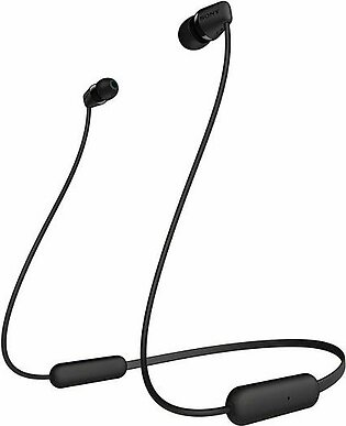 Sony Wi-C200 Wireless in Ear Neckband Style Earphones – Black