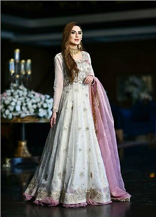 Maryam Malik Luxury Pret Organza 3 Piece Dress MM22FB Sange Mar Mar