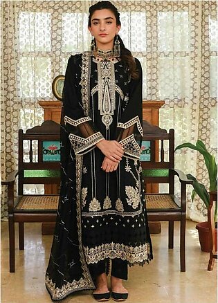 Qline by Qalamkar Embroidered Linen Suits Unstitched 3 Piece QLM22Q 12 Sophia - Winter Collection