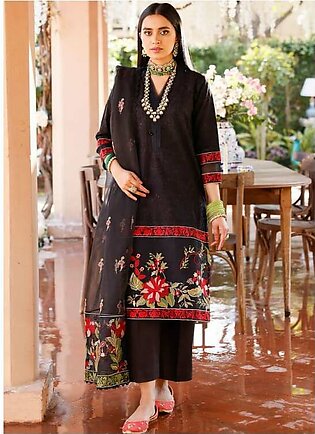 Zellbury Embroidered Cambric Suits Unstitched 3 Piece ZB22LU WULC22E30283 - Luxury Eid Collection