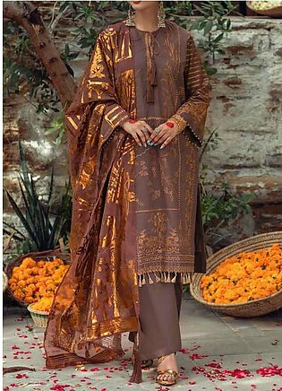 Singhar Khas By Salitex Embroidered Lawn Suits Unstitched 3 Piece ST22SK WK-01028B - Eid Collection