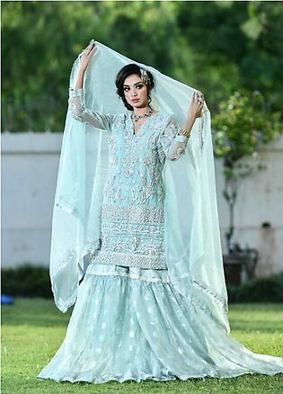 Maryam Malik Luxury Pret Organza 3 Piece Dress MM22FB Singhaar