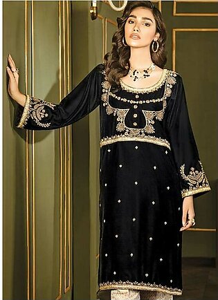 XENIA Formals Embroidered Velvet Stitched 2 Piece Suit XE19WE 1 JARDIN