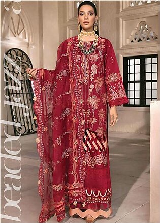 Mishri Si Yaadein By Rang Rasiya Embroidered Lawn Suits Unstitched 3 Piece RR22MY Beaded Jazz 3A - Premium Collection