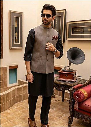 Stylish Suiting Formal Waistcoat for Men - W-1674