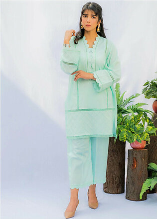Naaz Couture Casual Pret Lawn 2 Piece Dress NC22PRL Sea Green