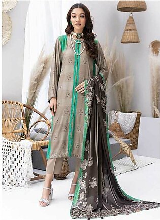 C-Prints By Charizma Printed Linen Suits Unstitched 3 Piece CRZ22-FW4 CPW-30 - Winter Collection