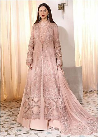 Mbroidered by Maria B Embroidered Organza Suits Unstitched 4 Piece MB22WD D5 - Wedding Collection