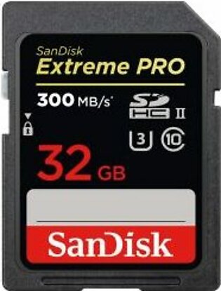 Sandisk 32GB Extreme Pro Memory Card