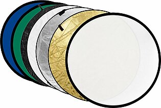 7-in-1 Studio Light Collapsible Disc Reflector 110cm