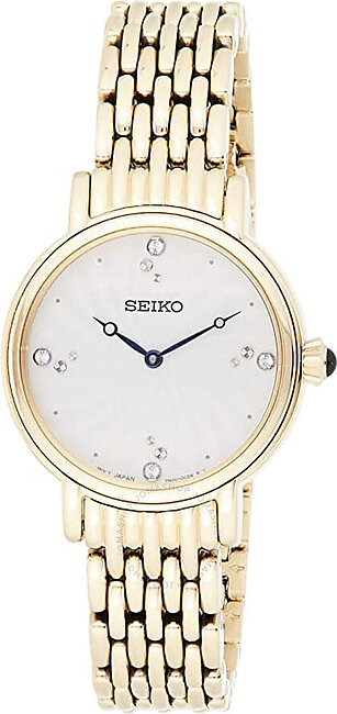 Seiko SFQ804P1 Quartz Swarovski Crystals Women's Watch