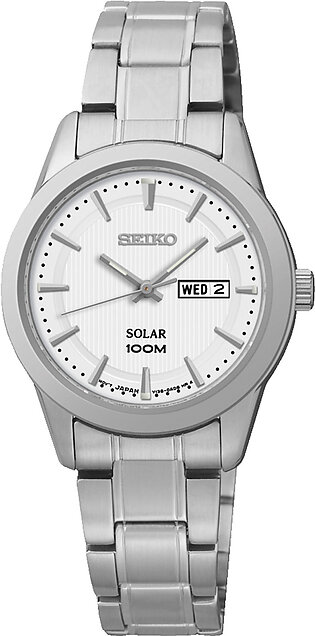 Seiko Solar Silver Women's Watch SUT159P1