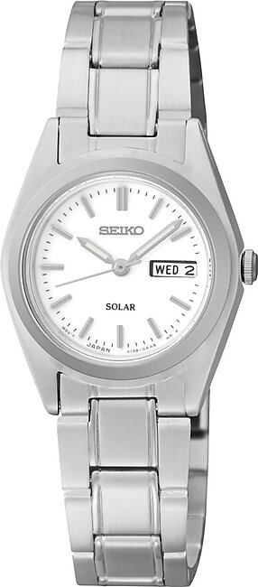 Seiko Solar Silver Women's Watch SUT119P1