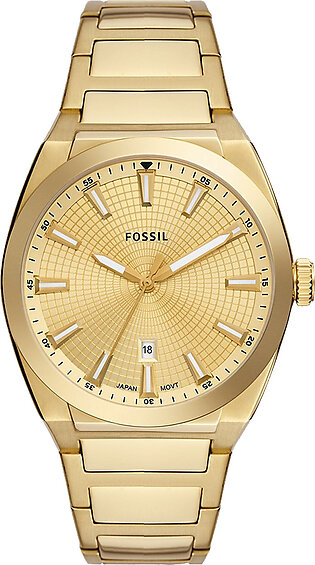 Fossil Everett Gold-Tone Quartz Men's Watch FS5965