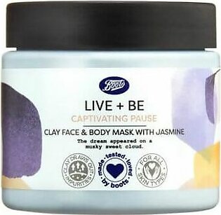 Boots Live Be Clay Face and Body Mask 200Ml