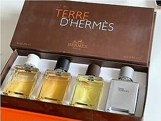 Hermes Terre D'Hermes 4 Pcs Miniature Set