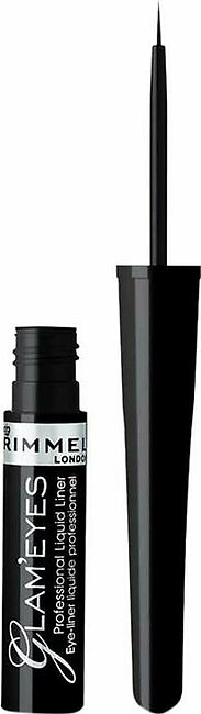 Rimmel Glam Eyes Professional Liquid Eyeliner - Black