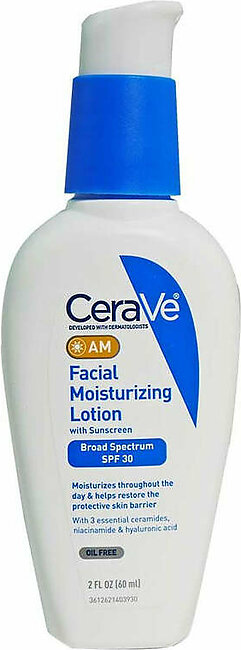 Cerave AM Facial Moisturizing Lotion SPF 30  60Ml