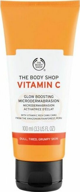 The Body Shop Vitamin C Glow Boosting Microdermabrasion Exfoliator - 100ml-