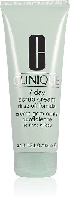 Clinique 7 Day Scrub Cream Rinse Off Formula 100Ml