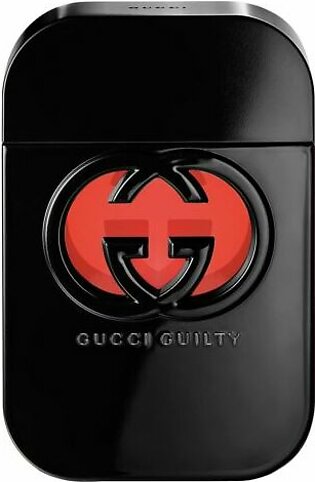 Gucci Guilty Black for Women Edt Spray 75ml-Perfume
