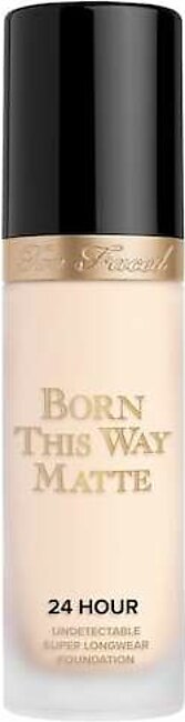 Too Faced Born This Way Matte 24hr Undetectable Foundation - Cloud 30Ml