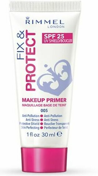 Rimmel Fix And Protect Makeup Primer Transparent 005