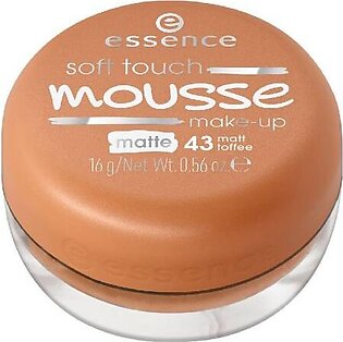 Essence Soft Touch Mousse Make Up 43 Matte Toffee