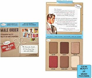 The Balm Male Order Eyeshadow Palette First Class Male