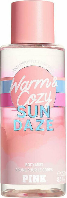 Victoria Secret Pink Warm & Cozy Sun Daze Body Mist 250Ml