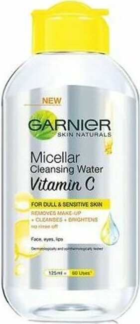 Garnier Vitamin C Micellar Makeup Cleansing Water 125Ml