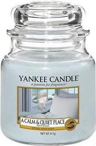 Yankee Candle Classic Medium Jar A Calm And Quiet Place 411g